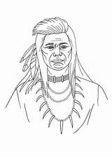 Native American Coloring Pages  Best For Kids sketch template