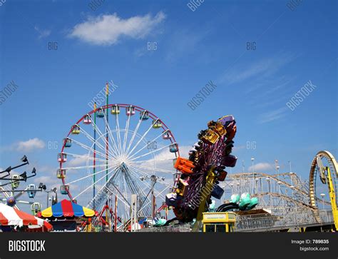 Amusement Park Rides Image & Photo (Free Trial) | Bigstock