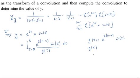 Convolution Theorem Laplace Transform Examples - Areli-has-Maddox