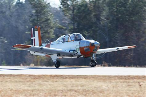 CAF Restored Beechcraft T-34B Mentor Takes to the Skies Again