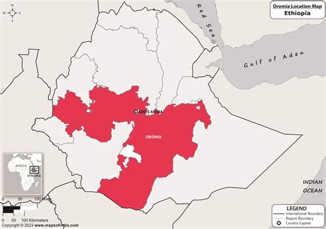 Oromia, Google Map, Ethiopia | Google Map of Oromia Satellite View