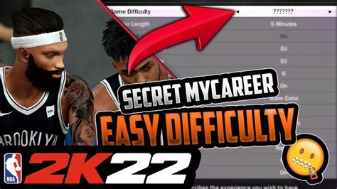 How to Make MyCareer EASY in NBA 2K22 - YouTube