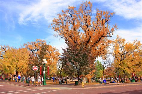 Santa Fe Plaza Photograph by Chris Smith