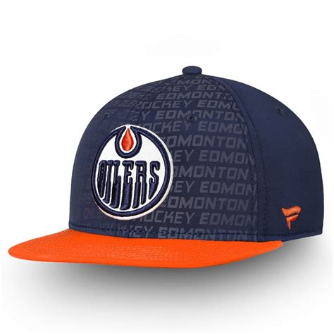 Men's Edmonton Oilers Fanatics Branded Navy/Orange Authentic Pro ...