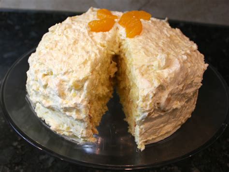 Mandarin Orange Cake Recipe (Sunshine Cake) - Mr. B Cooks