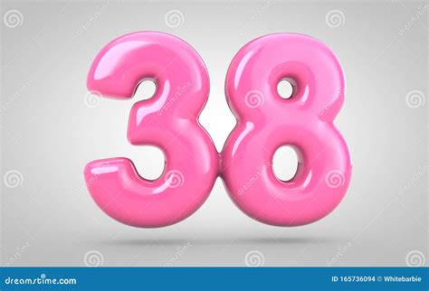 Bubble Gum Number 38 Isolated On White Background Royalty-Free Cartoon | CartoonDealer.com ...