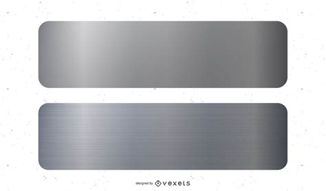 Metal Banner Vector Vector Download