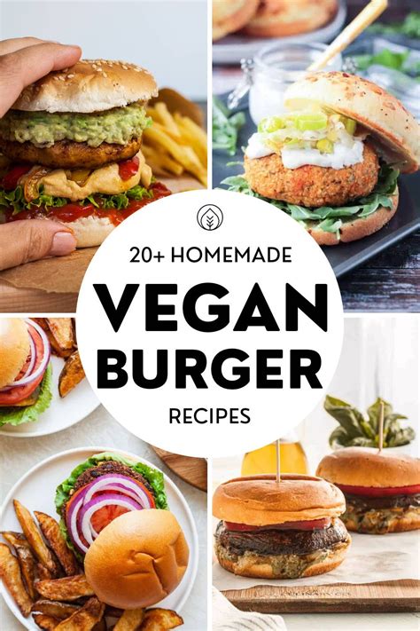 20+ Delicious Vegan Burger Recipes (Must-Try!) – Nutriciously