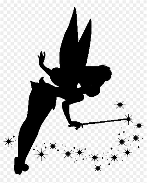 Tinkerbell Silhouette Png - Free Tinkerbell Svg Files, Transparent Png ...