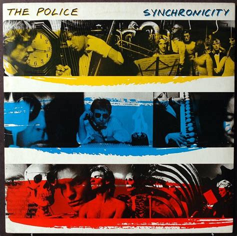 The Police - "Synchronicity" Album Cover Signed by Sting