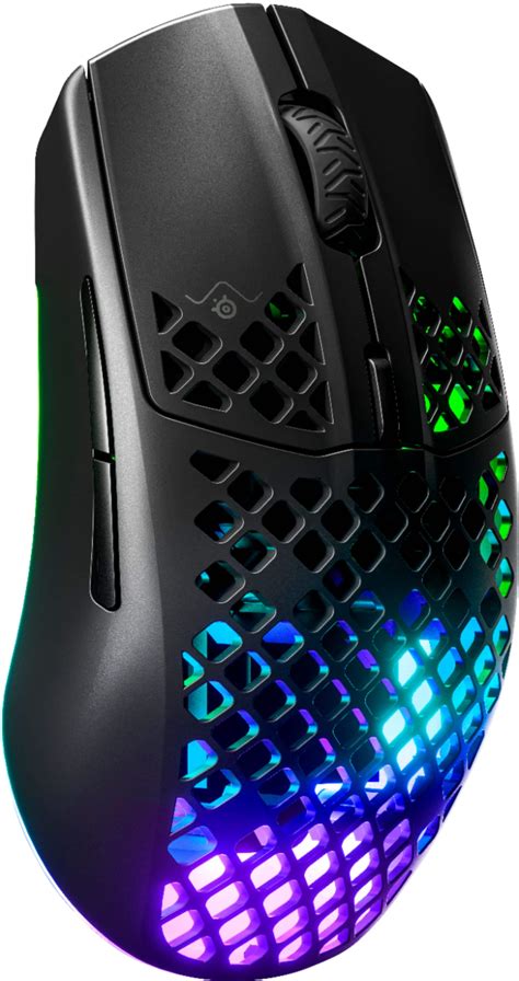 Steelseries Aerox 3 Lightweight Wireless Optical Gaming Mouse - Black International Shipping