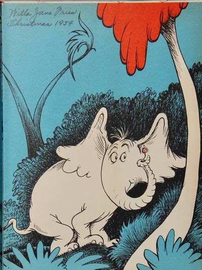 Horton Hears A Who! (First Edition, First Issue)