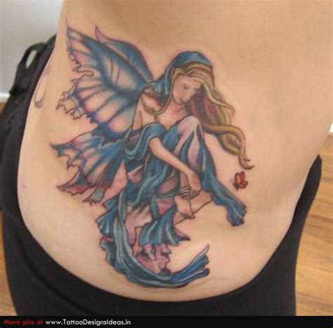 Angel Butterfly Tattoo Picture & Designs