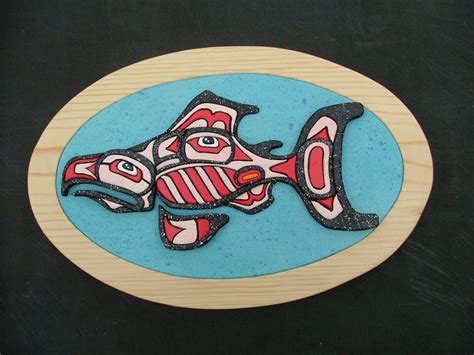 Alaskan Indian Salmon by RamageArt on DeviantArt