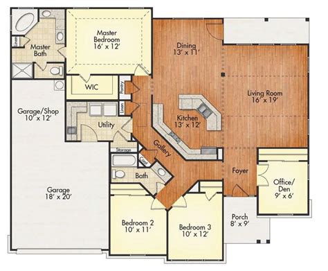 Ellingwood floor plan | New house plans, House blueprints, Barn house plans