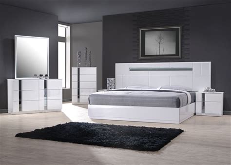 Exclusive Wood Contemporary Modern Bedroom Sets Los Angeles California J&M-Furniture-PALERMO