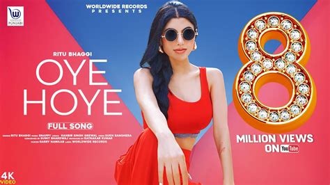 OYE HOYE (OFFICIAL VIDEO) by RITU BHAGGI | LATEST PUNJABI SONG ...