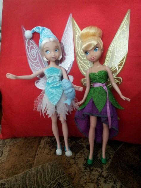 Tinkerbell & Periwinkle dolls Tinkerbell Doll, Tinkerbell And Friends, Fairy Dolls, Periwinkle ...