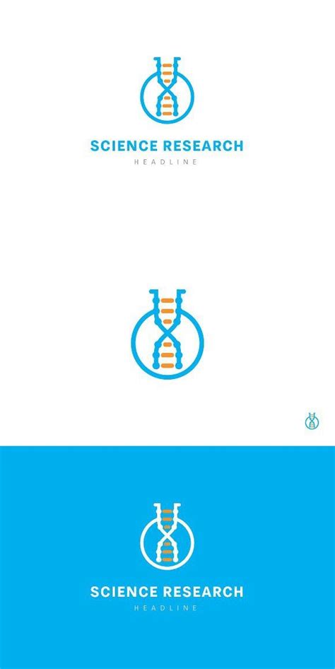 Science research logo. | Research logo, Professional logo design, Logo design