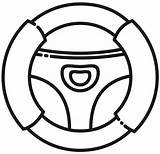 Steering Wheel coloring page  ColouringPages sketch template