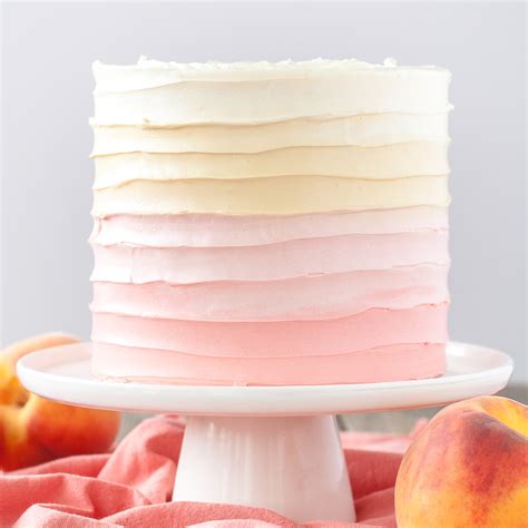 Ombre Peach Cake | Liv for Cake