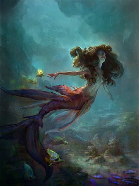 Mermaid Concept Art and Illustrations | Concept Art World