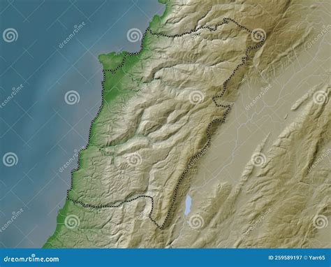 Mount Lebanon, Lebanon. Wiki. No Legend Stock Illustration ...