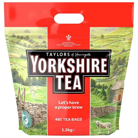 Yorkshire Tea 480pk | Drinks - B&M