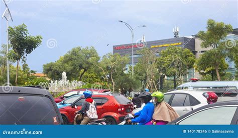 Surabaya, Indonesia, Cityscape. Editorial Photo - Image of city ...