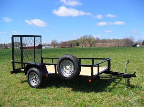 5x10 utility trailer 3500lbs gatormade for Sale in Somerset, Kentucky Classified ...