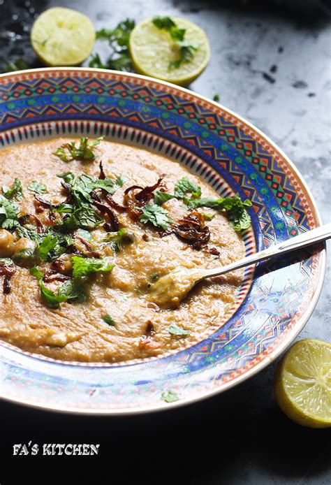 Hyderabadi Haleem Recipe, Mutton Haleem Recipe - Fas Kitchen