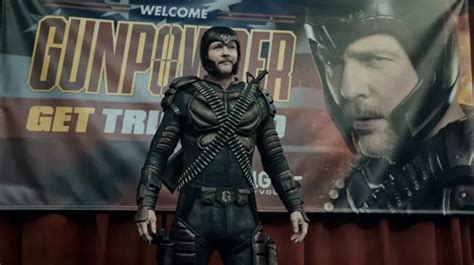 Super Hero Costume Cosplay worn by Gunpowder (Sean Patrick Flanery) as ...