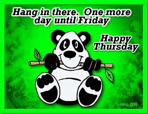 Pin by Teresa Evans on Pandas | Happy thursday, Friday pictures, One ...