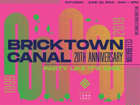 Bricktown Canal 20th Anniversary - Downtown OKC