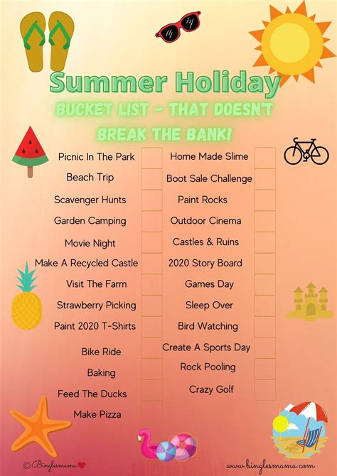 Pin on Summer Holidays