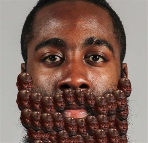 James Harden 'Crying Jordan' beard is nightmare fuel (Photo)