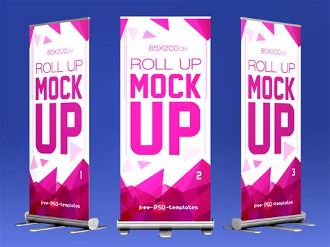 Roll-Up Banner Mockup - Mockup Love