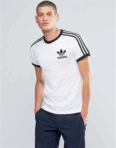 Adidas originals California T-shirt Az8128 in White for Men | Lyst