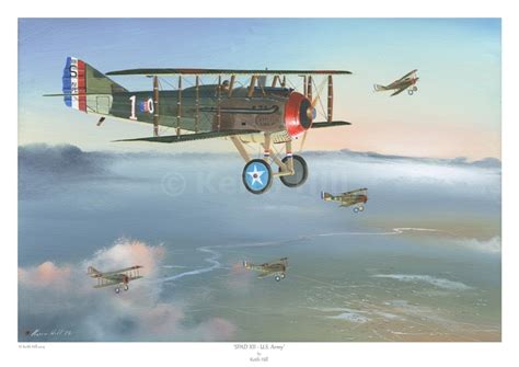 SPAD XII - U.S. Army - Keith Hill Studios