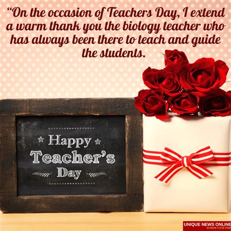 Happy Teachers' Day: 99+ Best Wishes, Quotes, and Images in Biology ...