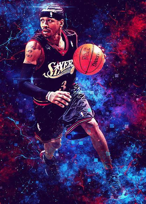 Nebula Player Allen Iverson Alleniverson Allen Iverson Philadelphia ...