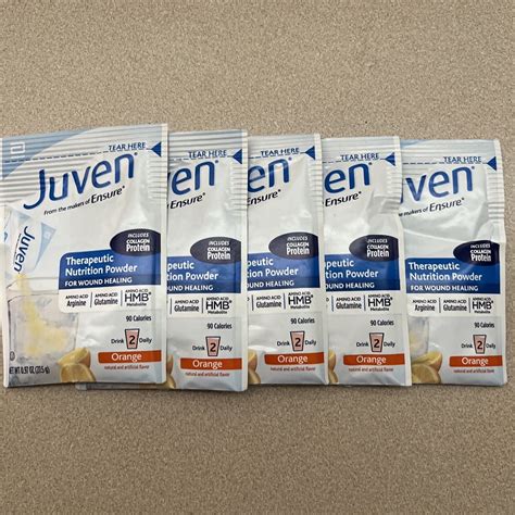 Buy Juven Ensure Therapeutic Nutrition Powder. Wound Healing Orange ...