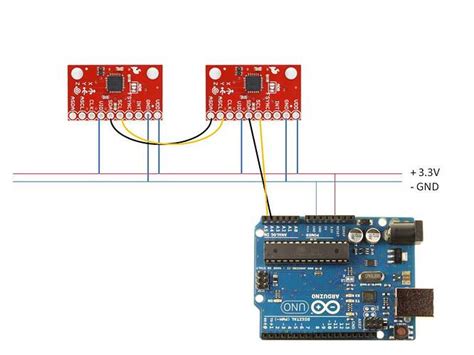 How to connect two MPU6050? - Networking, Protocols, and Devices - Arduino Forum