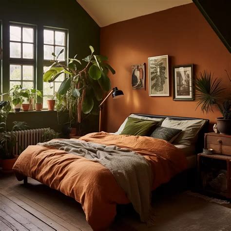 20 Black And Rust Bedroom Ideas - HearthandPetals | Bedroom ...