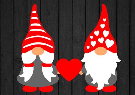 Valentines Day Svg Valentines Gnomes Svg Valentine Svg - Etsy