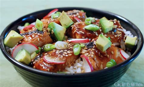 Salmon Chirashi Rice Bowl — Circle B Kitchen