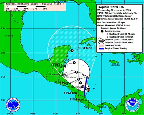 Tropical Storm Ida On Track To Gulf Of Mexico : The Two-Way : NPR