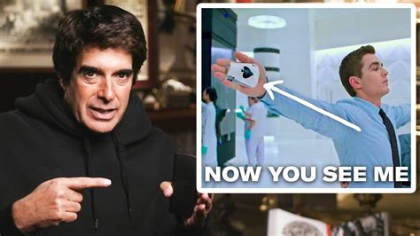 Watch David Copperfield Breaks Down Magic Scenes from Movies | The ...