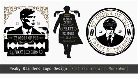 Peaky Blinders Logo - MockoFUN