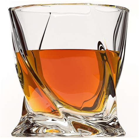 China Crystal Whiskey Glass Set of 4 Premium Lead Free Crystal Glasses ...